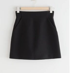 & Other Stories A-Line Mini Skirt